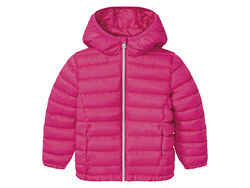 Куртка демісезонна з капюшоном для дівчинки Lupilu BIONIC-FINISH ECO 418824 рожевий