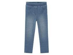 Джегінси Skinny на резинці для дівчинки Lupilu LYCRA 369968 блакитний