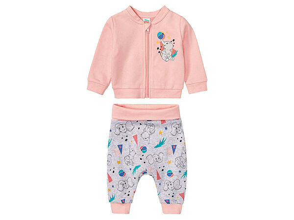 Костюм світшот і штани для дівчинки Disney Dumbo 412730 рожевий