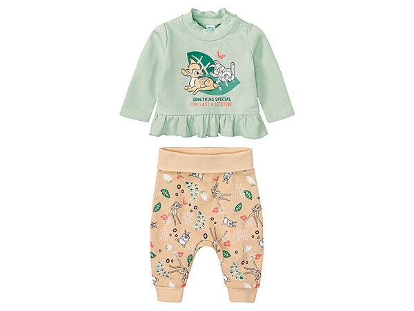Костюм світшот і штани для дівчинки Disney Бемби 412730 Різнобарвний