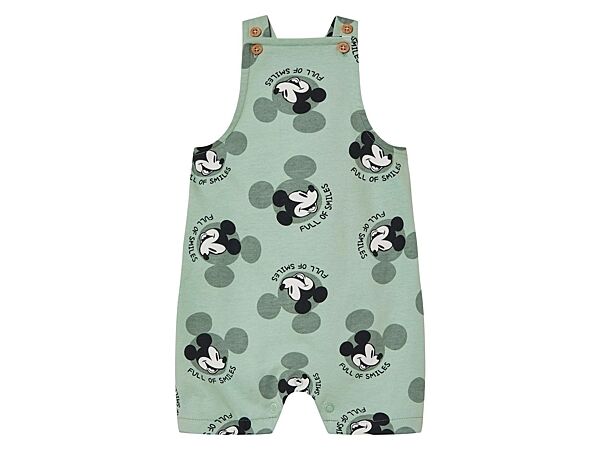 Напівкомбінезон з начосом для хлопчика Disney Mickey Mouse 468643 зелений