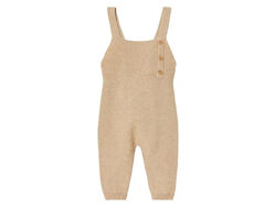 Напівкомбінезон бавовняний в&acuteязаний для дівчинки Lupilu LIDL 458139 бежевий