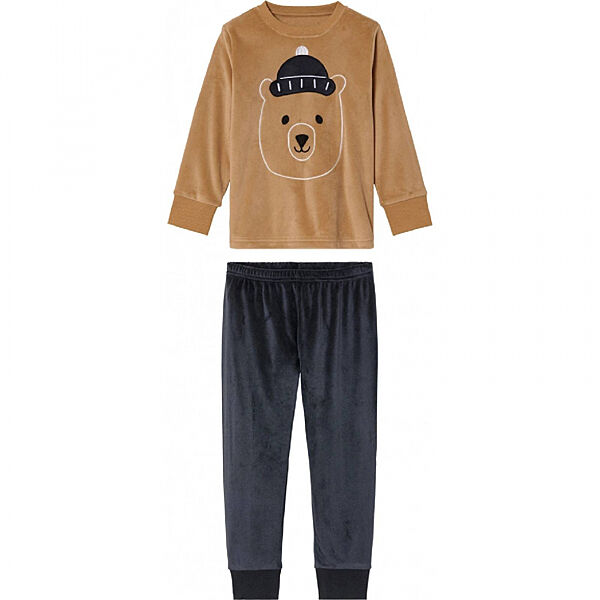 Піжама лонгслів і штани для хлопчика Lupilu LIDL 457565 Різнобарвний