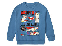 Світшот двунитка для хлопчика Disney Super Pets 442009 синій