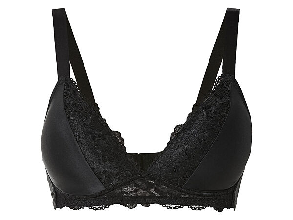 Бюстгальтер з мереживом для жінки Esmara LYCRA 450736 чорний