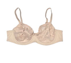 Бюстгальтер з мереживом для жінки DIM LYCRA D0DPZ бежевий