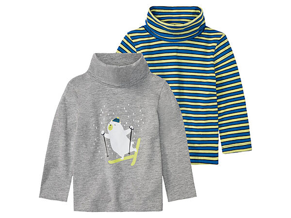 Гольф-водолазка набір 2 шт. для хлопчика Lupilu LIDL 393129 Різнобарвний