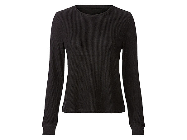 Джемпер в рубчик для жінки Esmara LIDL 435407 чорний