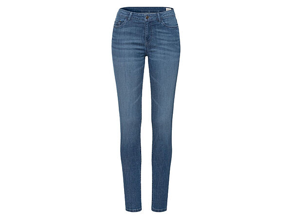 Джинси Skinny звужені облягаючі для жінки Esmara LYCRA 370545 блакитний