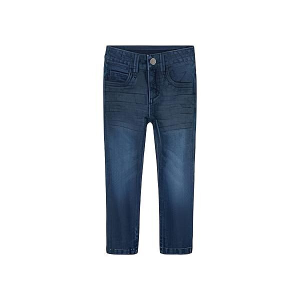 Джинси джоггери з регульованою талією для хлопчика Lupilu LYCRA 382079 темно-синій