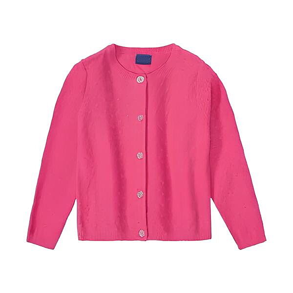 Кардиган із в&acuteязаного трикотажу для дівчинки Lupilu LIDL 386732 рожевий