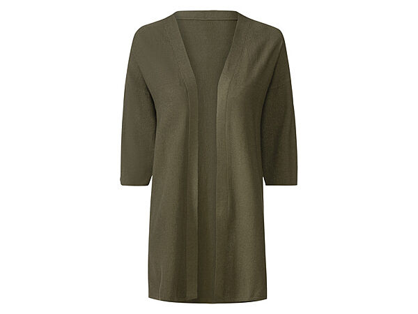 Кардиган подовжений для жінки Esmara LIDL 438583 хакі