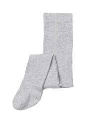 Колготки бавовняні однотонні для дівчинки H&M 0493103005 сірий