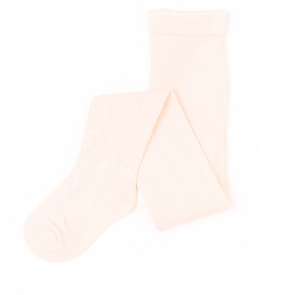 Колготки трикотаж ажурні для дівчинки H&M 0291338-2 рожевий