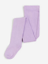 Колготки бавовняні однотонні для дівчинки H&M 0291338-3 бузковий