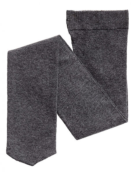 Колготки бавовняні однотонні для дівчинки H&M 0293433012 графітовий