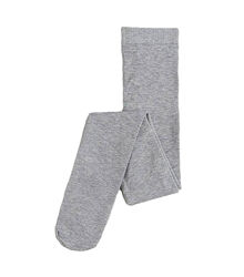Колготки бавовняні однотонні для дівчинки H&M 0756095019 сірий