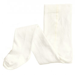 Колготки трикотаж бавовняні однотонні для дівчинки H&M 0147273001 білий