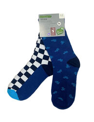 Шкарпетки трикотаж високі набір 2 пари для жінки Lidl LYCRA 464602 синій