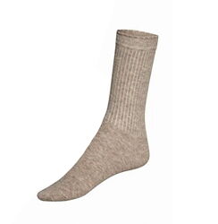 Шкарпетки бавовняні високі для жінки Esmara LYCRA 464376 коричневий