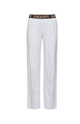 Піжамні штани бавовняні трикотажні для жінки Disney Snoopy 378968 сірий