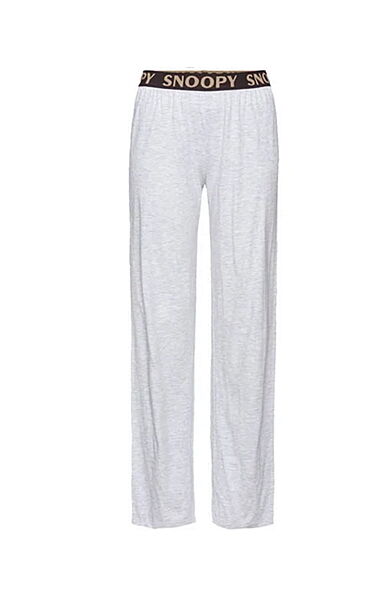 Піжамні штани бавовняні трикотажні для жінки Disney Snoopy 378968 сірий