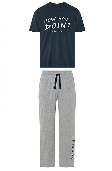 Піжама футболка і штани для чоловіка Disney Friends n 468690 Різнобарвний