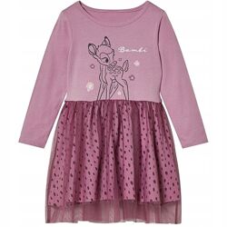 Сукня з фатиновою спідницею для дівчинки Disney Бемби 463983 рожевий