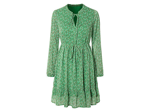 Сукня шифонове на підкладці для жінки Esmara LIDL 435032 зелений