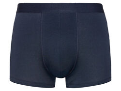 Труси -боксери однотонні для чоловіка Livergy LYCRA 381657 темно-синій