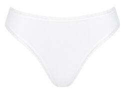 Трусики-хіпстери високі з мереживом для жінки Sloggi LYCRA 10214698 білий