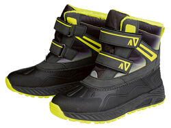 Чоботи водонепроникні для хлопчика Pepperts 3M Scotchlite 363052 чорний