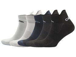 Шкарпетки трикотаж набір 5 пар для активного спорту для чоловіка Crivit LYCRA 443017 Різнобарвний
