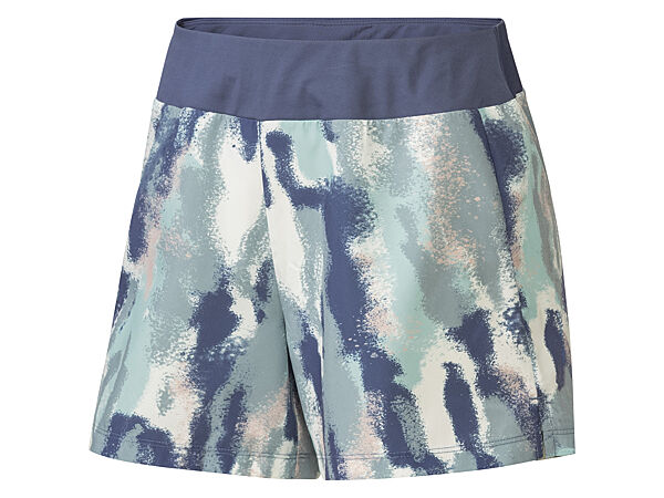 Шорти спортивні міні з швидковисихаючої тканини для жінки Crivit LYCRA 409651 Різнобарвний