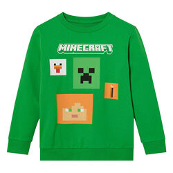 Світшот двунитка для хлопчика Disney Minecraft 450223 зелений