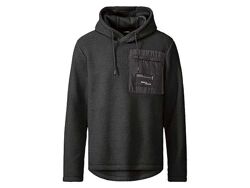 Худі зі штучної овчини sherpa шерпа-флис для чоловіка Livergy LIDL 405205 чорний