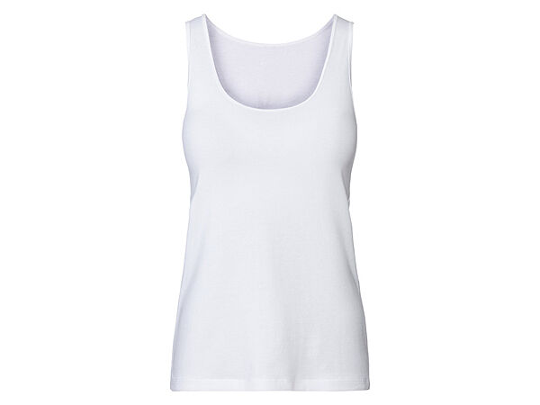 Майка натільна з широкими бретелями для жінки Esmara LIDL 434589 білий