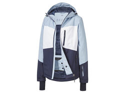Термо-куртка лижна мембранна 3000мм для жінки Crivit THERMOLITE EcoMade 426412 блакитний