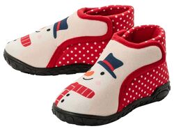 Хатні капці на флісі для дівчинки Lupilu LIDL 457224 червоний