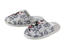 Хатні капці з антиковзною підошвою для дівчинки Disney Minnie Mouse 447495 сірий