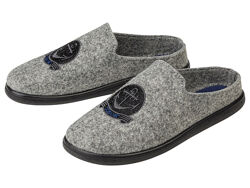 Хатні капці фетрові для хлопчика Pepperts LIDL 424763 сірий