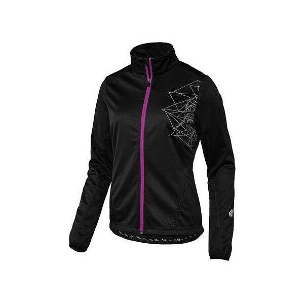 Велокуртка водовідштовхувальна та вітрозахисна для жінки Crivit BIONIC-FINISH ECO 272619 чорний