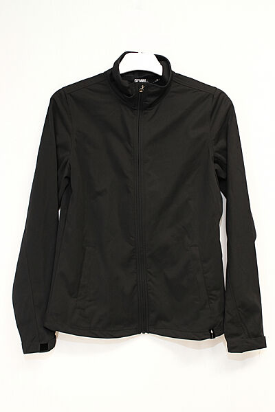 Вітровка водовідштовхувальна та вітрозахисна для жінки Crivit BIONIC-FINISH ECO 283107 чорний