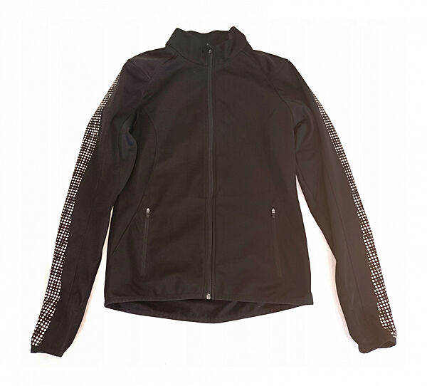 Вітровка зі світловідбивними елементами для жінки Crane BIONIC-FINISH ECO 23310551 чорний