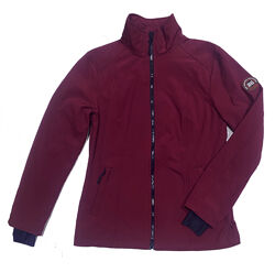 Куртка Softshell водовідштовхувальна та вітрозахисна для жінки Bonprix 647199 бордовий