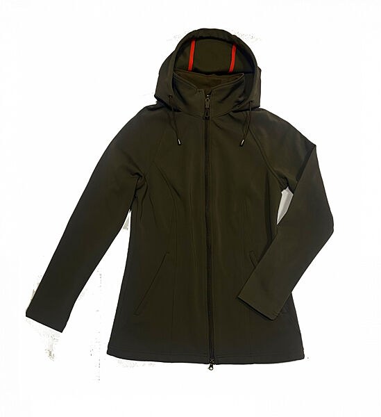 Куртка Softshell водовідштовхувальна та вітрозахисна для жінки Tchibo 263700 коричневий