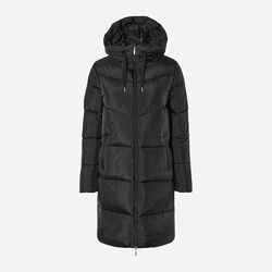 Куртка демісезонна подовжена з капюшоном для жінки Esmara BIONIC-FINISH ECO 457023 чорний