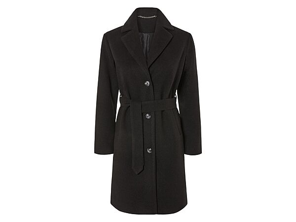 Пальто на підкладці для жінки Esmara Dope Dyed 463739 чорний