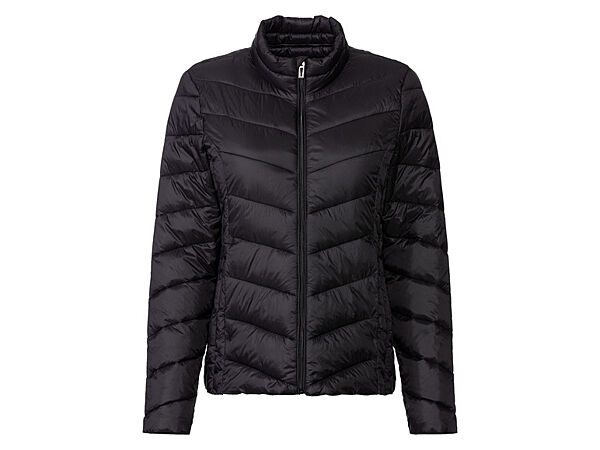 Куртка демісезонна водовідштовхувальна та вітрозахисна для жінки Esmara BIONIC-FINISH ECO 455804 чорний