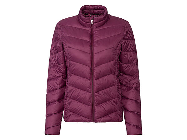 Куртка демісезонна водовідштовхувальна та вітрозахисна для жінки Esmara BIONIC-FINISH ECO 455804 бордовий